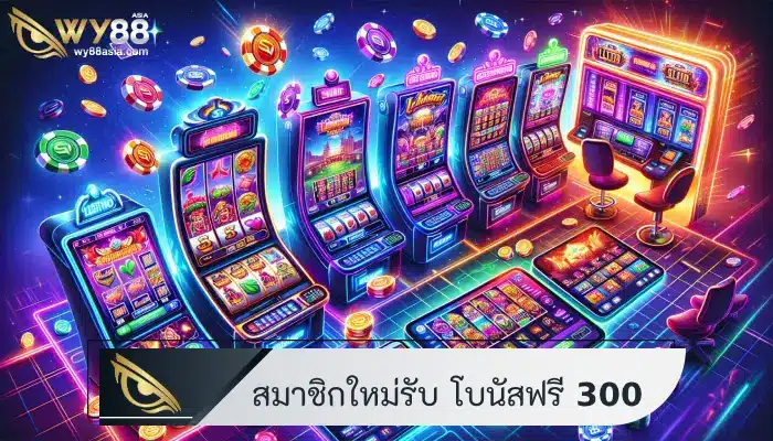 สมาชิกใหม่รับ โบนัสฟรี 300 แจกจริงไม่อิงกระแส